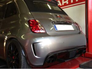 Abarth Fiat 500 Double Exhaust Diffuser