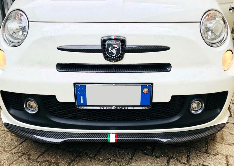 Carbon Fiber Abarth 500/595 Logo Intake | Koshi Group L.L.C.