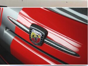 Abarth Fiat 500/595 Front Logo Intake