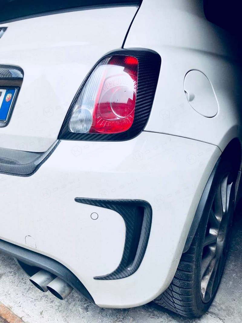 FIAT 500 ABARTH taillight cover | Koshi Group L.L.C.