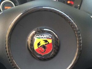 Abarth 500/595 Steering Wheel Center Cover