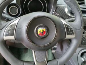 Abarth 500/595 Steering Wheel Center Cover