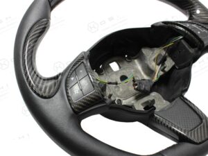 Abarth Fiat 500 steering wheel mid-side cover