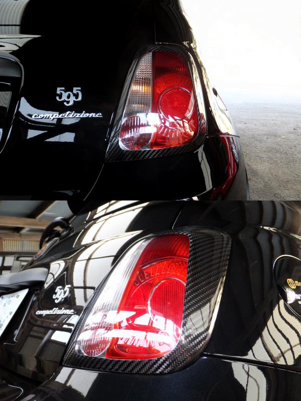 FIAT 500 ABARTH taillight cover | Koshi Group L.L.C.