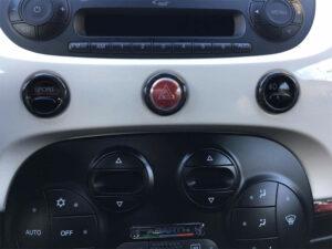 Abarth 500/595 Dashboard Buttons Trim