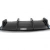 Carbon fiber ABARTH 500 rear diffuser EXTREME