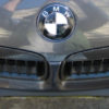 Carbon fiber BMW E90 E91 bonnet front trim