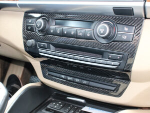 BMW X6 E71 Radio console trim cover