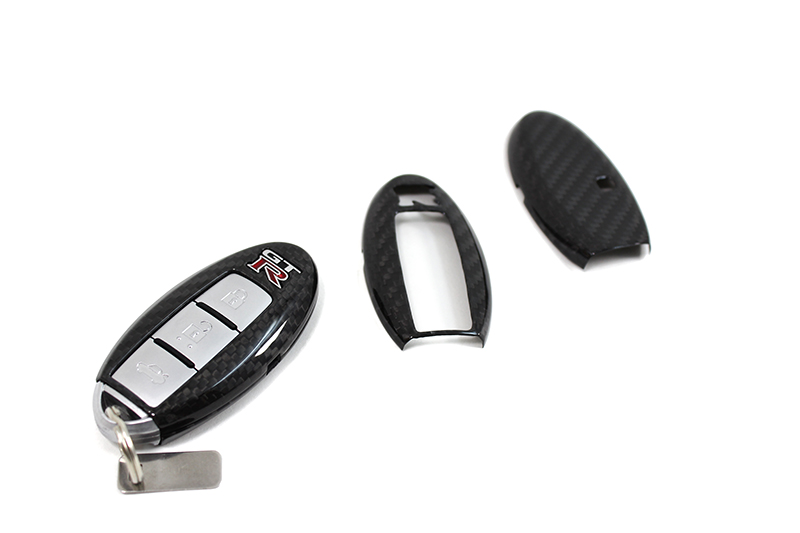 Carbon fiber NISSAN GT-R key remote fob cover