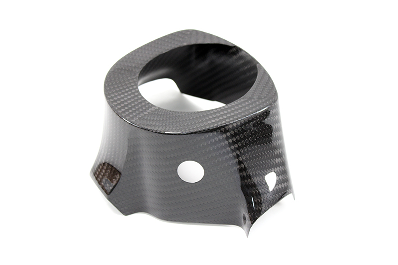 Carbon fiber Nissan GT-R R35 steering wheel shroud