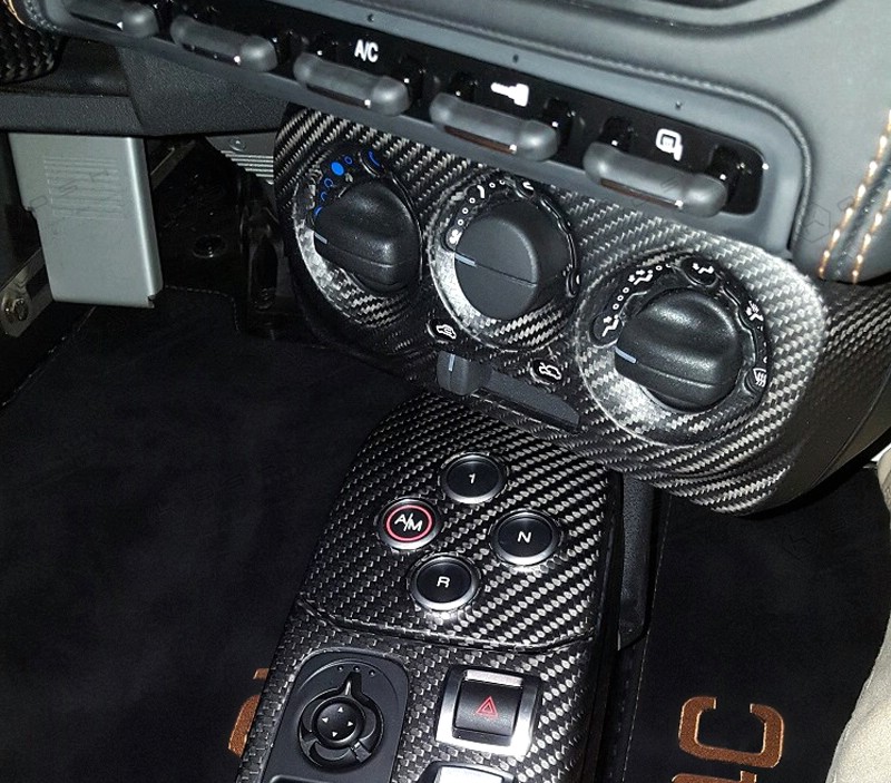 Carbon Fiber 4C Coupè Interior Air Vent | Koshi Group L.L.C.