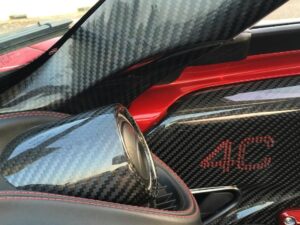 Alfa Romeo 4C Interior Air Vent Cover – Leather