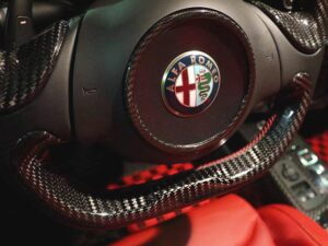 Alfa Romeo 4C Steering Wheel Air Bag Circle Frame