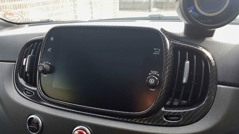 ABARTH 595 2016 Audio System Frame Cover | Koshi Group L.L.C.