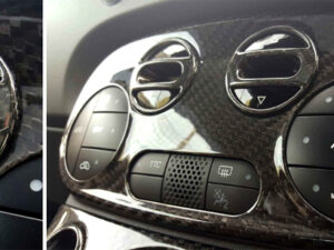 ABARTH 595 2016> Climate Control Display Frame