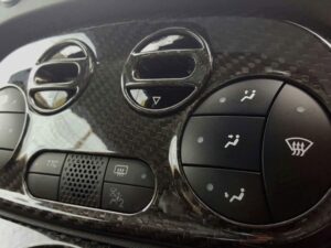 ABARTH 595 2016> Climate Control Display Frame