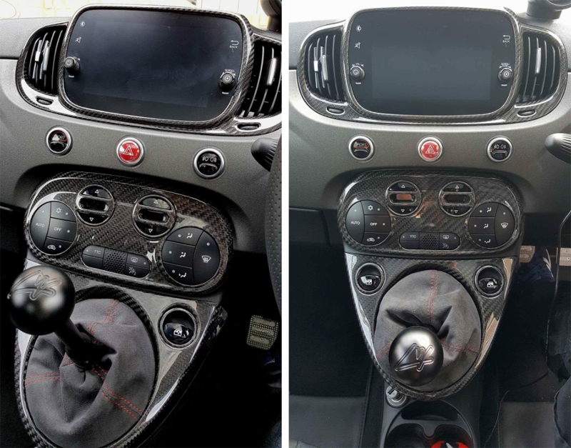 ABARTH 595 2016 Audio System Frame Cover | Koshi Group L.L.C.