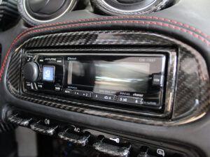 Alfa Romeo 4C Radio Cover Frame