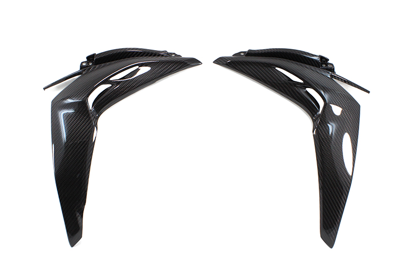 Carbon fiber Kawasaki Z1000 side panels (large)