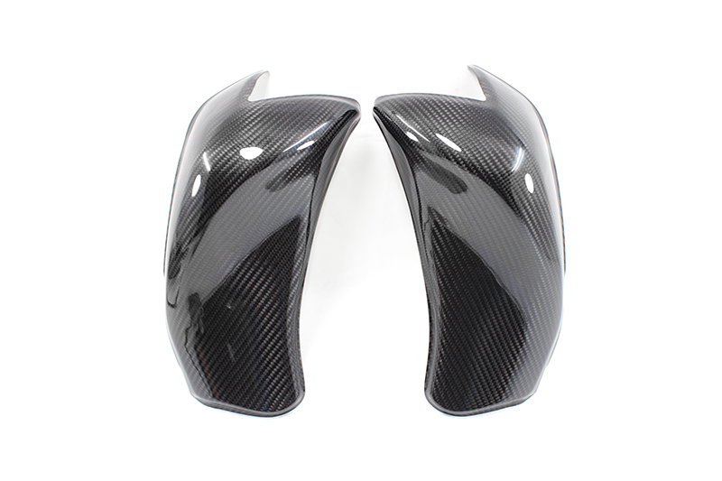 Carbon fiber tank side covers for Kawasaki Z1000