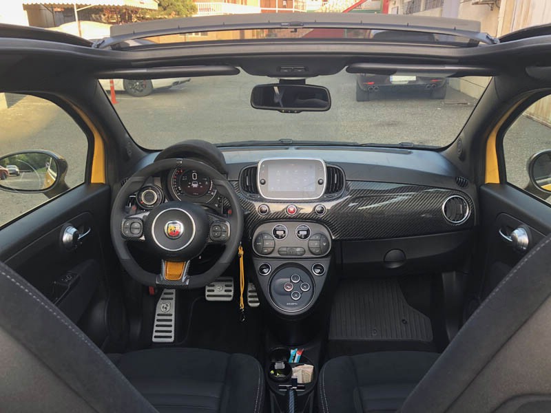 Carbon Fiber ABARTH 595 2016 Dashboard | Koshi Group L.L.C.