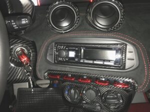 Alfa Romeo 4C Control Button Frame Cover