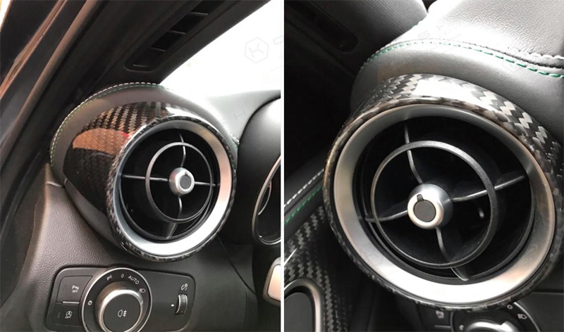 Carbon Fiber Alfa Romeo Giulia Kit Air Vent | Koshi Group L.L.C.