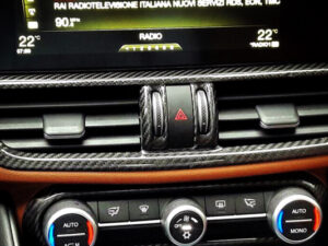 Alfa Romeo Giulia Central Console A/C AirVent Frame Cover