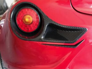 Alfa Romeo 4C rear frame tail light ,488 Ferrari Style