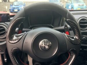 Alfa Romeo 4C Steering Wheel Side Covers Trim