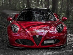 Alfa Romeo 4C Front Flaps Splitter Lips