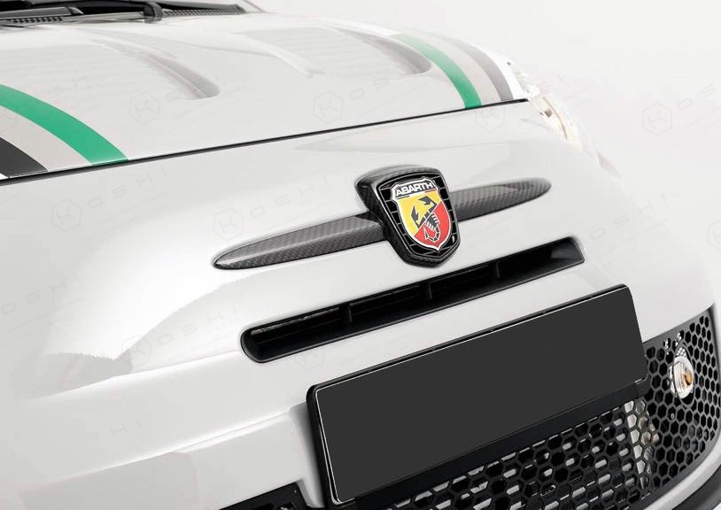 【KOSHI】ABARTH Fiat 500 / 595 フロントロゴカバー KOSHI】ABARTH Fiat 500 / 595 フロントロゴカバー ABARTH 500/595