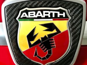 Abarth 500/595 Front Logo Frame