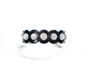 Combo Carbon Fiber – White Shine Bracelet