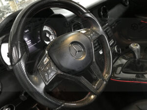 Mercedes Benz SLK R172 steering wheel lower part cover