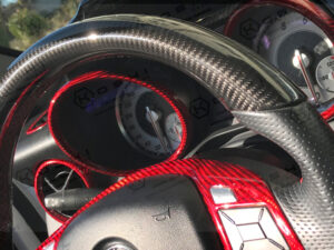 Mercedes Benz SLK R172 Steering Wheel Upper Part Cover