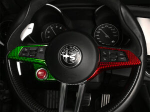 Alfa Romeo Giulia QV / Stelvio QV Steering Wheel Trim