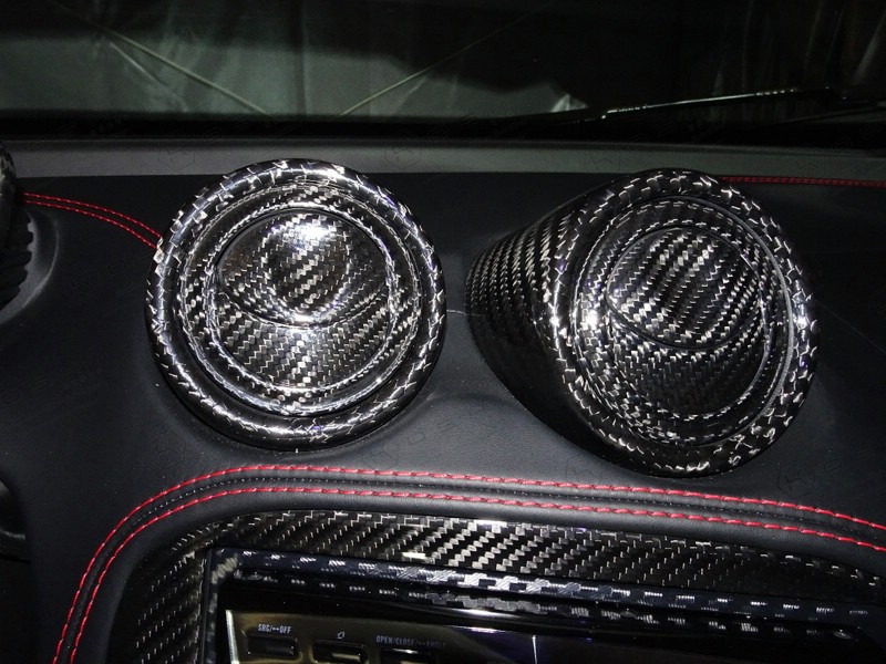 Carbon Fiber 4C Interior Directional Air Vent | Koshi Group L.L.C.