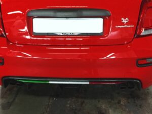 ABARTH 595 2016 > Rear Diffuser Lip Cover