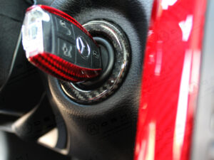 Mercedes Benz SLK R172 Stop Engine Push Button Key Frame