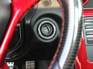 Mercedes Benz SLK R172 Stop Engine Push Button Key Frame