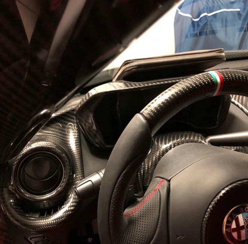 Carbon Fiber 4C Coupè Interior Air Vent | Koshi Group L.L.C.