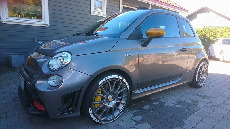 Abarth Extended Flap Bumper Intercooler | Koshi Group L.L.C.