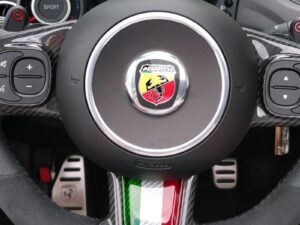 Abarth 595 2016 Frontal Decor Cover Steering Wheel