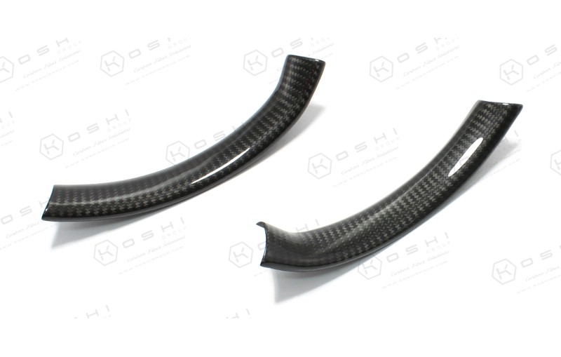 thumbnail interactive-video image 1 of Real Carbon Fiber Steering Wheel Center Trim Cover For Alfa Romeo Giulia & Stelvio - 2 Piece Set 1 of 5