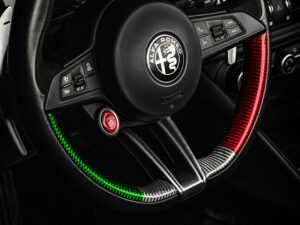 Alfa Romeo Giulia QV / Stelvio QV Steering Wheel Sides Cover
