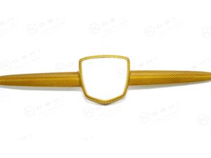 ABARTH Fiat 500 / 595 Front Logo Intake Cover – Yellow