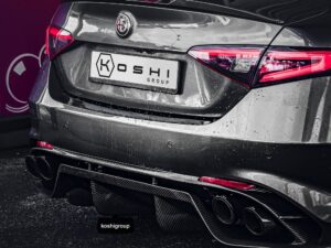 Alfa Romeo Giulia QV Rear Diffuser