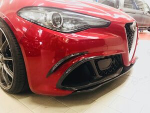 Alfa Romeo Giulia QV Aggressive Front Bumper Flaps