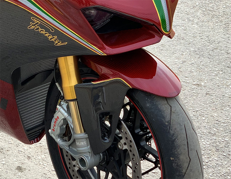 Carbon Fiber Ducati Panigale V4 S Front Fender | Koshi Group L.L.C.